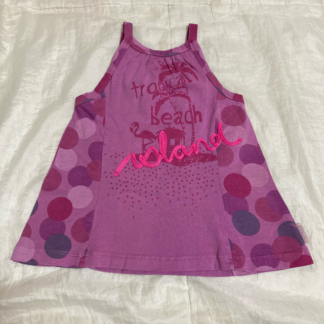 Boden(ボーデン)の新品☆naartjie kids上下セット9095パープルドットBodenH&M キッズ/ベビー/マタニティのキッズ服女の子用(90cm~)(Tシャツ/カットソー)の商品写真