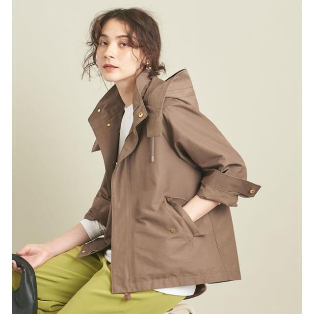 【定価約2.5万円】BY グログランフードライナーマウンテンパーカー 21FW | フリマアプリ ラクマ