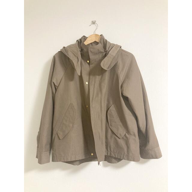 BEAUTY&YOUTH UNITED ARROWS(ビューティアンドユースユナイテッドアローズ)の【定価約2.5万円】BY グログランフードライナーマウンテンパーカー 21FW レディースのジャケット/アウター(ブルゾン)の商品写真