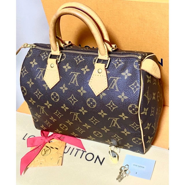 LOUIS VUITTON(ルイヴィトン)のご専用✴︎極美品⭐︎超人気⭐︎ルイヴィトン スピーディー25 モノグラム レディースのバッグ(ハンドバッグ)の商品写真