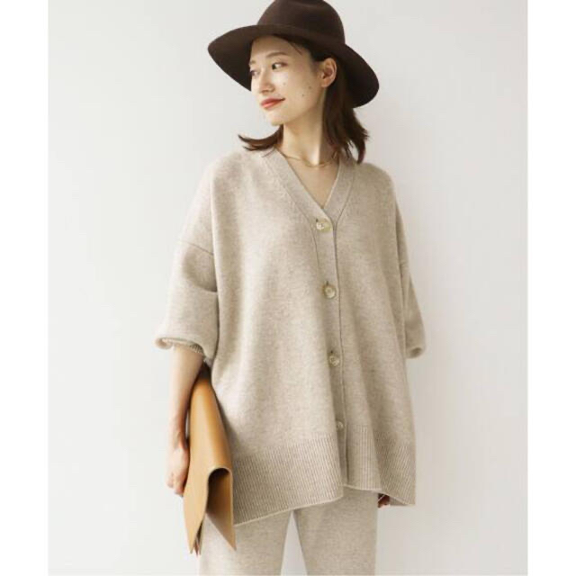 Plage 【R’IAM】Washable WOOL カーディガントップス