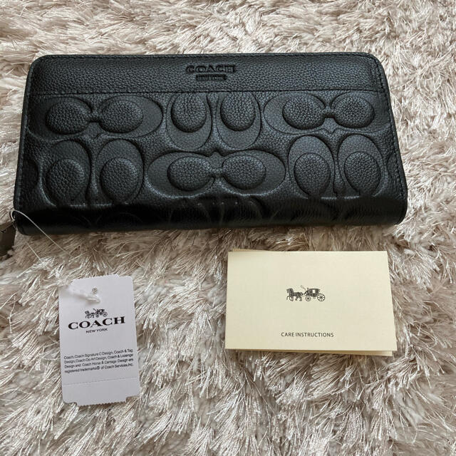 新品　COACH コーチ F74999 ラウンドファスナー 長財布