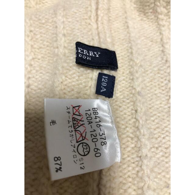 BURBERRY(バーバリー)のBurberry バーバリー ニットベスト 110 キッズ/ベビー/マタニティのキッズ服女の子用(90cm~)(ニット)の商品写真