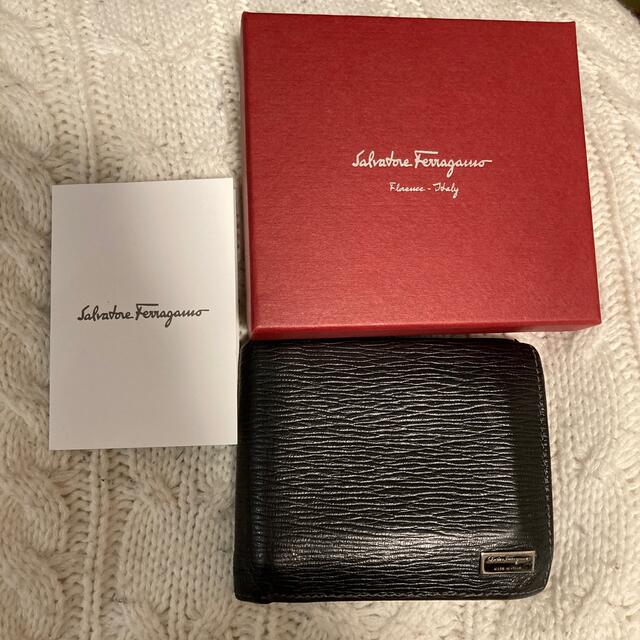 Salvatore Ferragamo(サルヴァトーレフェラガモ)のフェラガモ メンズ 2つ折財布 メンズのファッション小物(折り財布)の商品写真