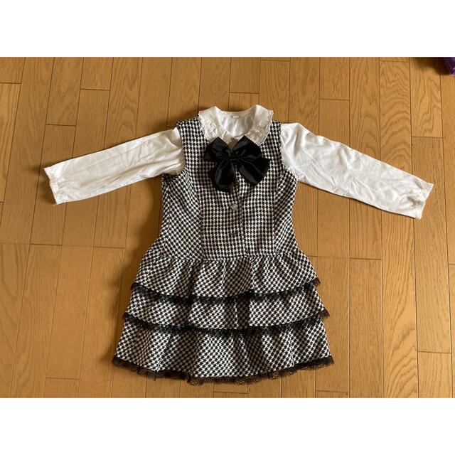 ワンピース　120 キッズ/ベビー/マタニティのキッズ服女の子用(90cm~)(ワンピース)の商品写真