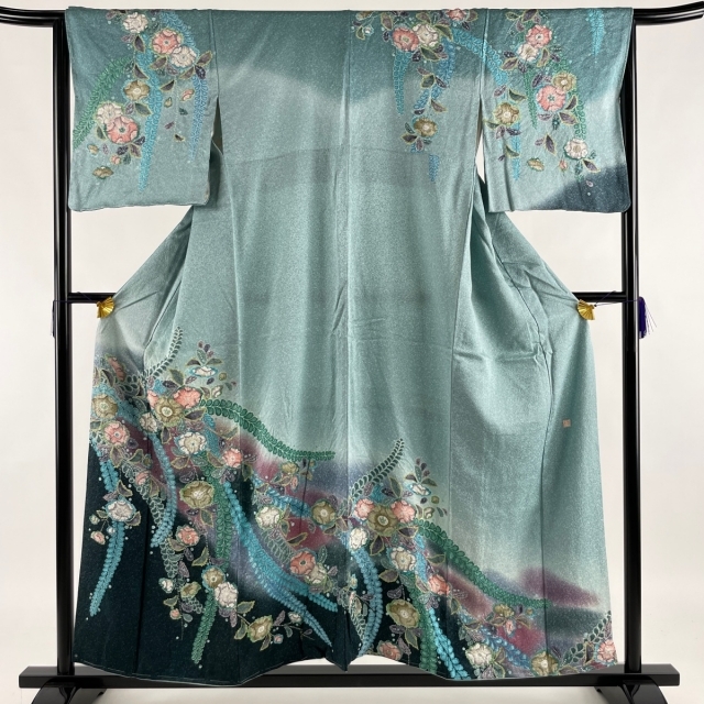 訪問着 美品 名品 身丈154cm 裄丈65cm 正絹バイセル訪問着