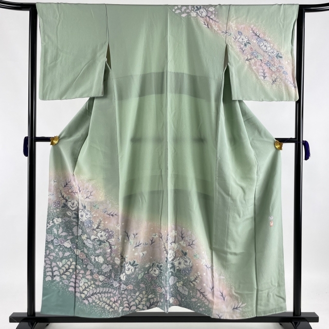 訪問着 美品 秀品 154cm 64cm 正絹 訪問着 美品 秀品 154cm 64cm 正絹
