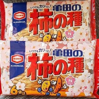 カメダセイカ(亀田製菓)の亀田製菓  亀田の柿の種(菓子/デザート)