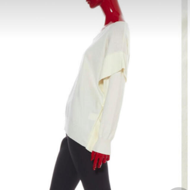 DOUBLE STANDARD CLOTHING - 中古□sov.ダブルスタンダード ニット 白