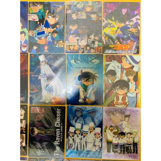 低価最安値 名探偵コナン劇場版下敷き 全25種コンプリート＋20.40周年
