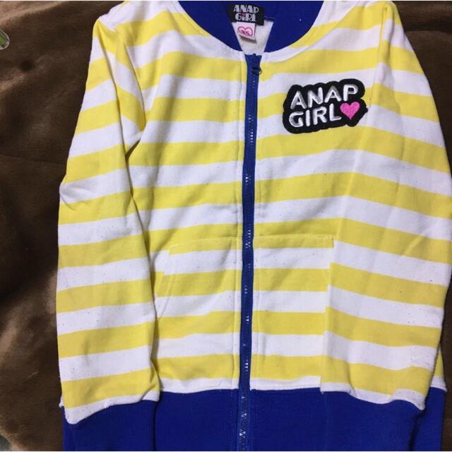 ANAP GIRL  上下セットXS キッズ/ベビー/マタニティのキッズ服女の子用(90cm~)(その他)の商品写真