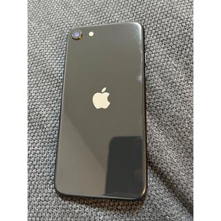アイフォーン(iPhone)のiPhone SE2  第2世代 SE 64GB ブラック　本体　SIMフリー(スマートフォン本体)