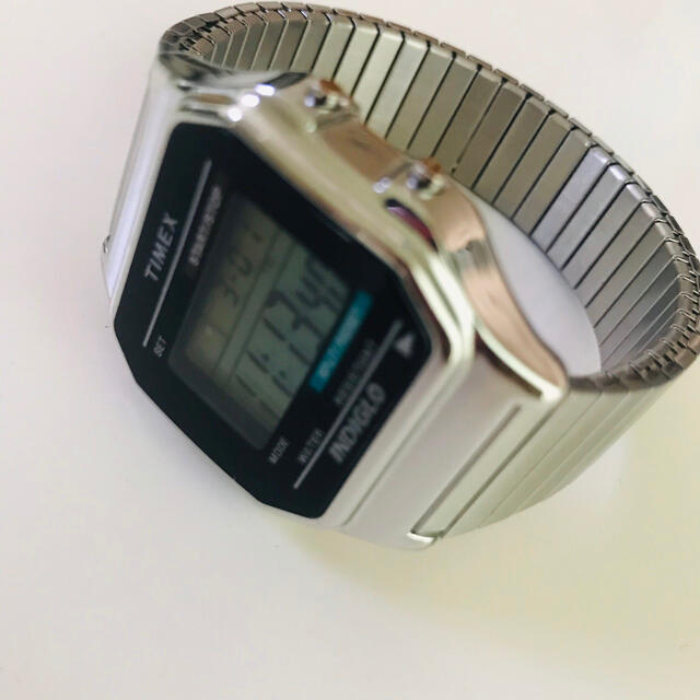 TIMEX タイメックス シルバー ロング 腕時計 supremeベースモデル