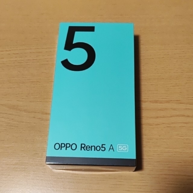 美品OPPO Reno5 A 5G シルバーブラック スマートフォン本体