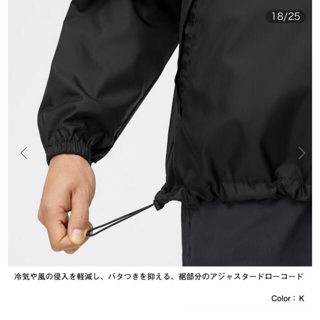 【新品】THE ノースフェイス コーチジャケット　Mサイズ　ブラック　人気商品 3