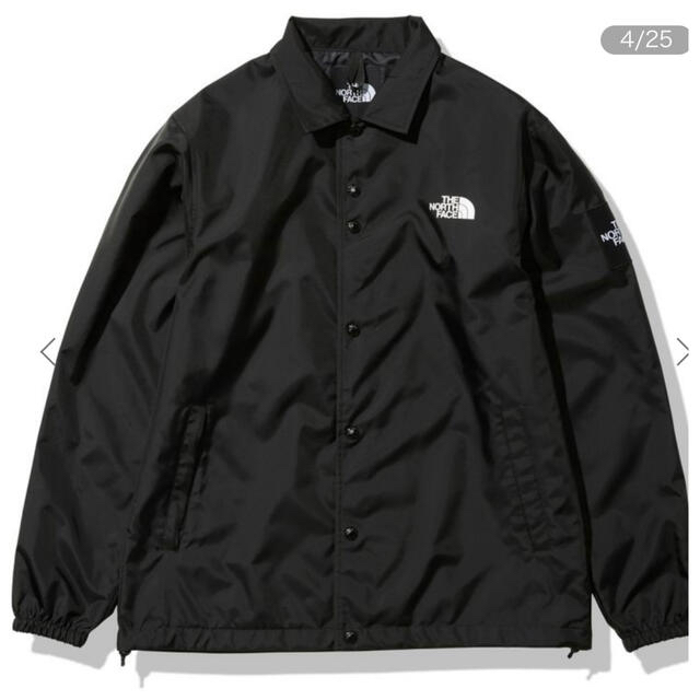 新品】THE ノースフェイス コーチジャケット Lサイズ ブラック 新品】THE ノースフェイス コーチジャケット Lサイズ ブラック