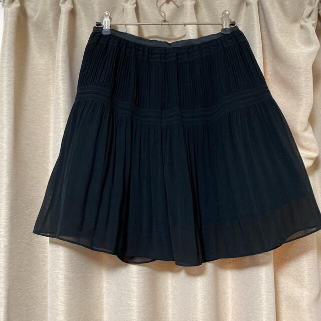 LE CIEL BLEU(ルシェルブルー)のLE CIEL BLUE ル シェル ブルー フレアスカート プリーツスカート レディースのスカート(ひざ丈スカート)の商品写真