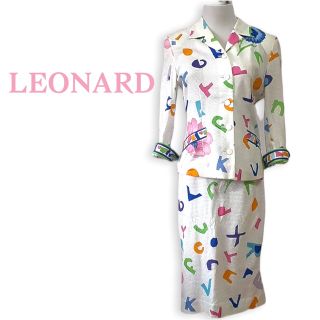 レオナール セットアップ/コーデ(レディース)の通販 88点 | LEONARDの 商品レビューを レオナール★セットアップスカートスーツ9号 スカートスーツ上下