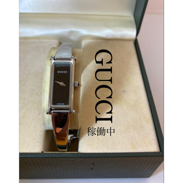 GUCCI (グッチ)1500L レディース 腕時計 シルバー□正規品□稼働中 www