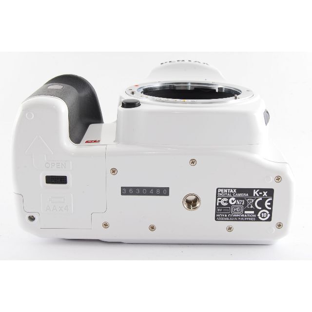 ★極美品/シャッター数1302回★ PENTAX ペンタックス K-X ホワイト 5