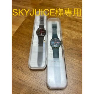 スウォッチ(swatch)のswatch腕時計　電池交換済み　2個セット(腕時計(デジタル))