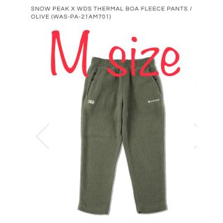 WIND AND SEA - SNOW PEAK WDS THERMAL BOA FLEECE PANTSの通販 by ...