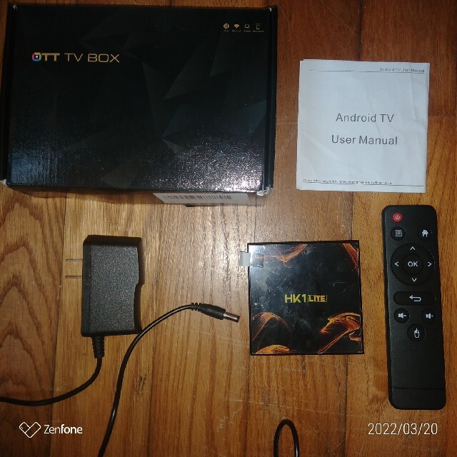 新品 使い方無限大!!TVbox HK1 lite Android OS搭載 スマホ/家電/カメラのテレビ/映像機器(その他)の商品写真