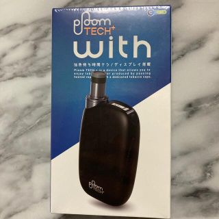 プルームテック(PloomTECH)の新品未開封♪Ploom TECH+ with (BLACK) (タバコグッズ)