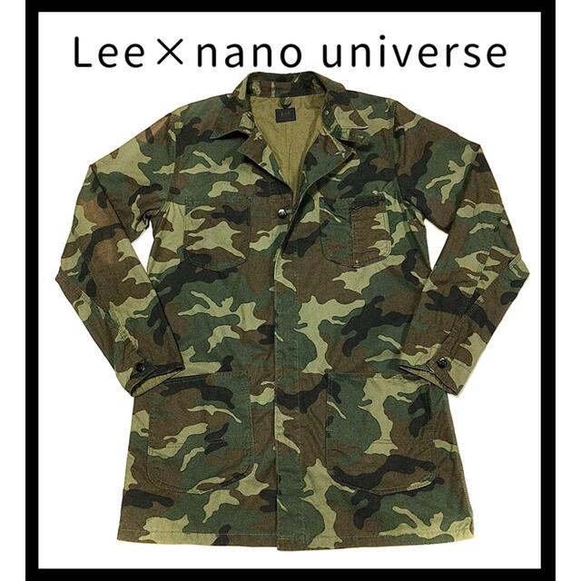 Lee×nano universe 別注ショップコート ナノユニバース カモフラ39sHampMLevi