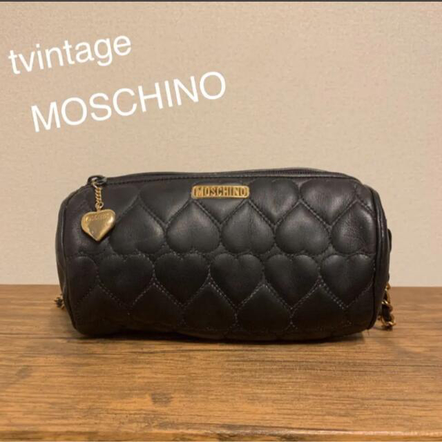 MOSCHINO(モスキーノ)の80s/90s モスキーノ MOSCHINO/ チェーンショルダーバッグ レディースのバッグ(ショルダーバッグ)の商品写真