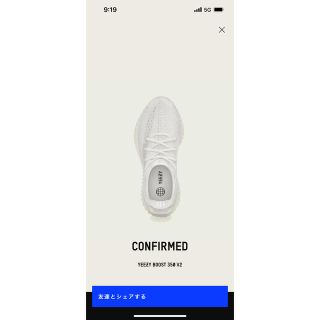 アディダス(adidas)のyeezy boost 350 v2(スニーカー)