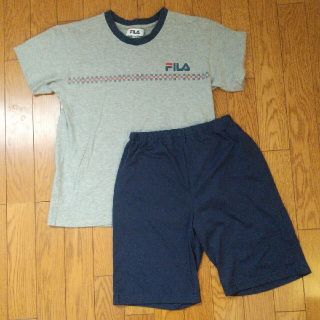 フィラ(FILA)の【上下セット】FILA パジャマ ルームウェア半袖Tシャツ 150サイズ(Tシャツ/カットソー)