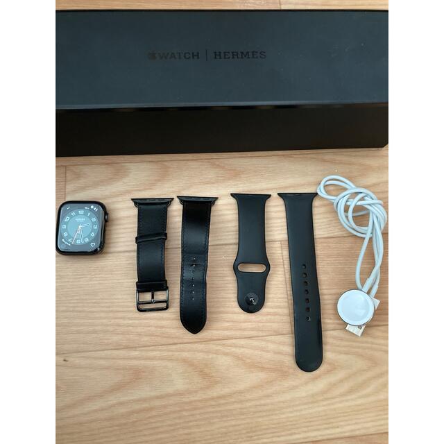 Apple Watch5 Hermes ブラック　44mm