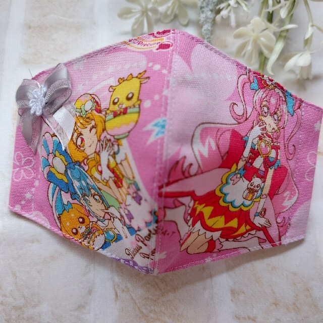 THE MASK(マスク)のデリシャスパーティ　プリキュア　インナーマスク【29】 ハンドメイドのハンドメイド その他(その他)の商品写真