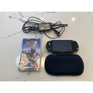 プレイステーションポータブル(PlayStation Portable)のPSP-1000 + モンスターハンター2nd(その他)