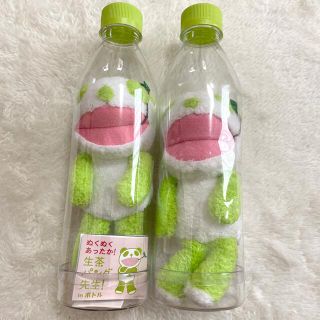 キリン(キリン)のぬくぬくあったか！　生茶パンダ先生！　inボトル　美品(ノベルティグッズ)