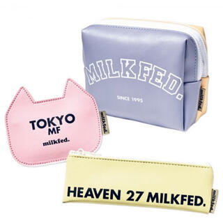 ミルクフェド(MILKFED.)のMILKFED.  ミルクフェド　ポーチ　ペンケース　コインケース(ポーチ)