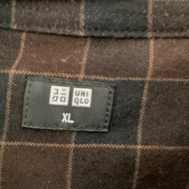 UNIQLO(ユニクロ)のユニクロ　ネルシャツ　XL メンズのトップス(シャツ)の商品写真