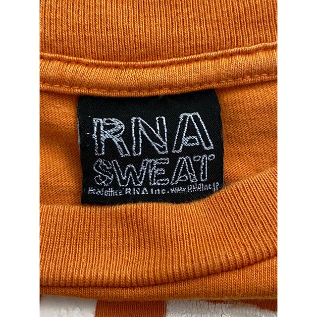 RNA(アールエヌエー)のRNA 半袖Tシャツ　オレンジ　M メンズのトップス(Tシャツ/カットソー(半袖/袖なし))の商品写真