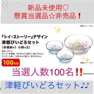 ⭐️ 超超激レア‼️100名限定❗️トイストーリーデザイン 津軽びいどろ鉢 ⭐️
