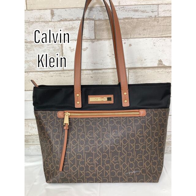 【美品】カルバン・クライン トートバッグ calvin klein ショルダー