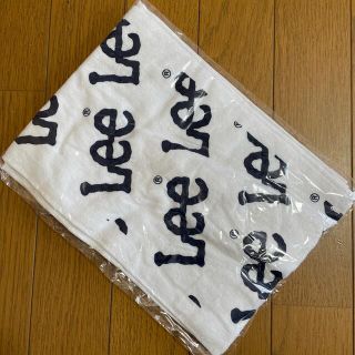 リー(Lee)のLee マフラータオル　ホワイト(タオル/バス用品)