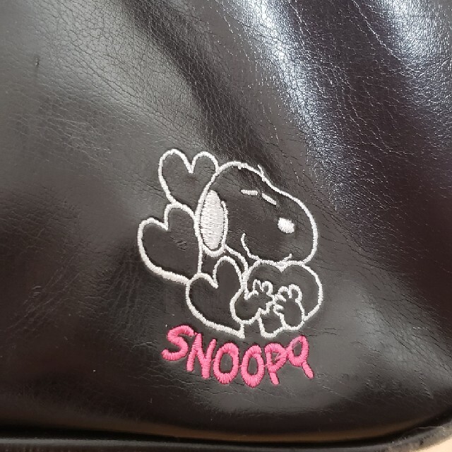 SNOOPY(スヌーピー)のスヌーピー合皮スクールバッグ レディースのバッグ(その他)の商品写真