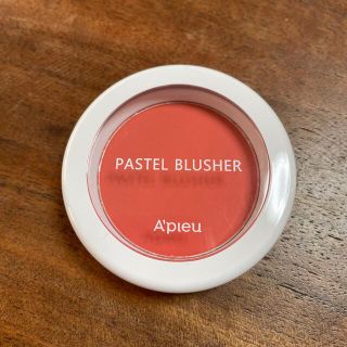 新品♡A'pieu♡PASTEL BLUSHER♡RD01(チーク)