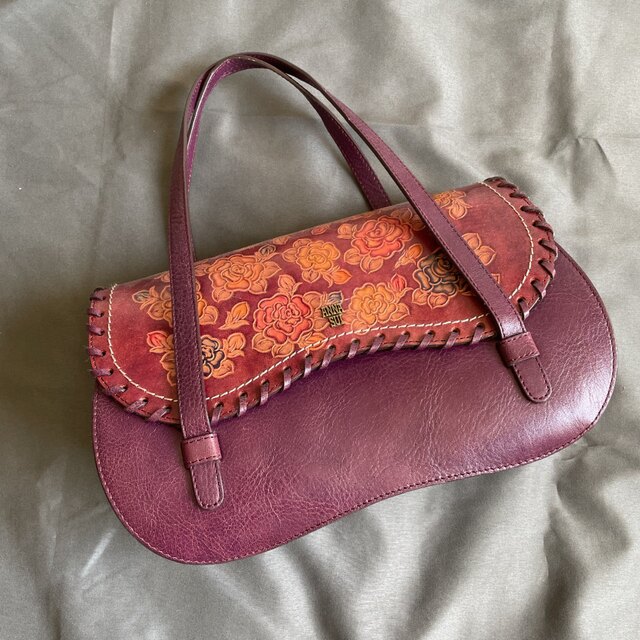 週末限定直輸入♪ ANNA SUI アナスイ レザーバッグ 美品 | kinderpartys.at