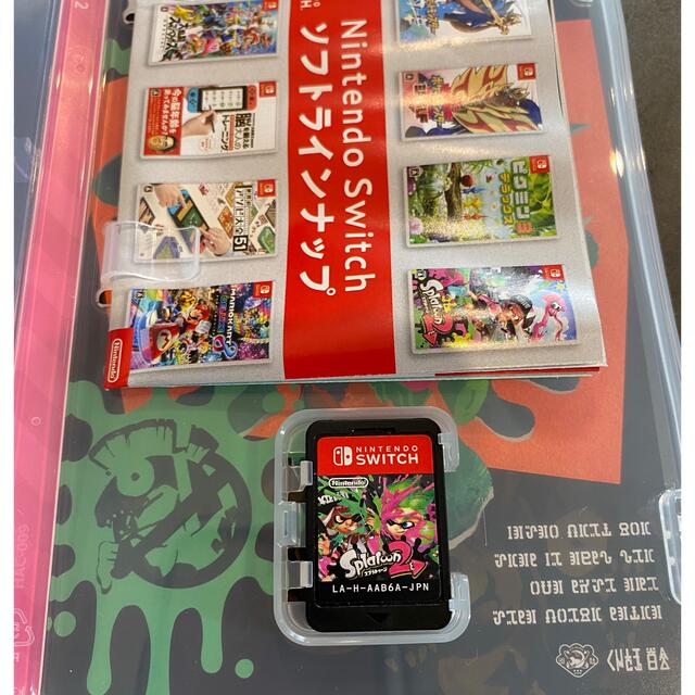 Nintendo Switch(ニンテンドースイッチ)の美品　スプラトゥーン2 Switch エンタメ/ホビーのゲームソフト/ゲーム機本体(家庭用ゲームソフト)の商品写真