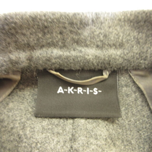 AKRIS(アクリス)のアクリス AKRIS ジャケット 長袖 カシミヤ ベージュ *T209 レディースのジャケット/アウター(その他)の商品写真