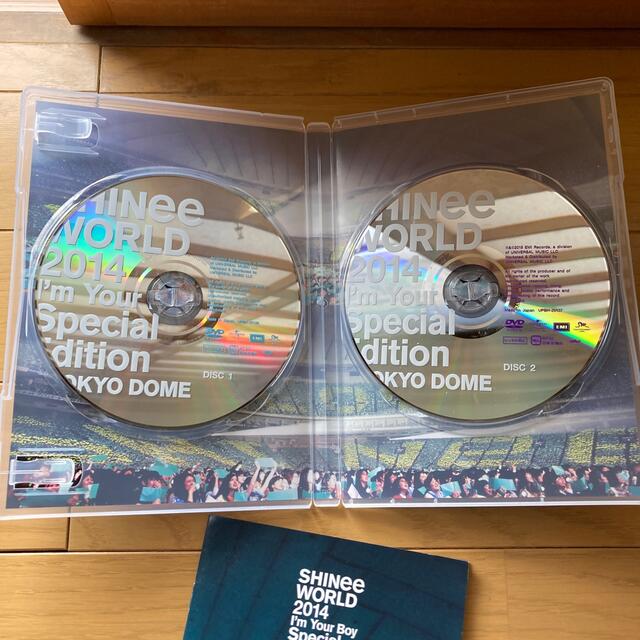 SHINee(シャイニー)のSHINee　WORLD　2014　～I’m　Your　Boy～　Special エンタメ/ホビーのDVD/ブルーレイ(ミュージック)の商品写真