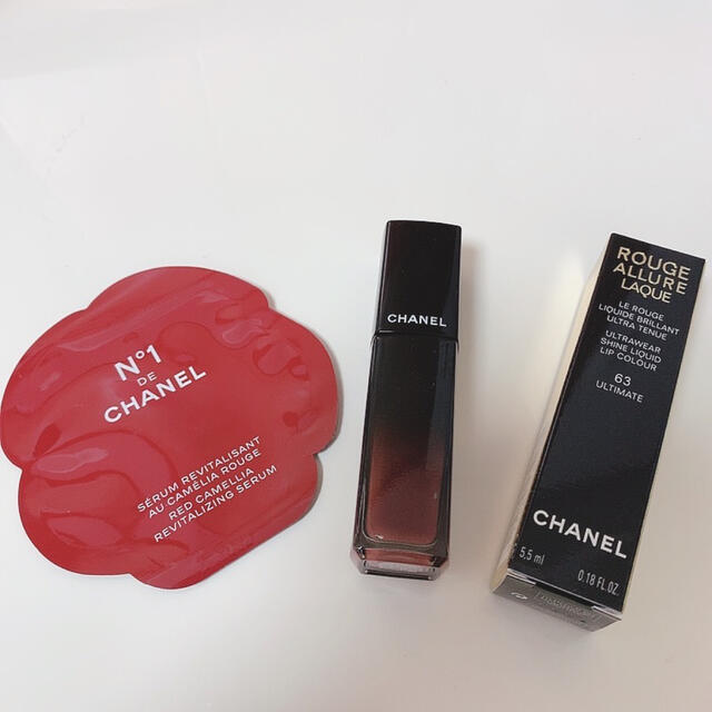 新品未使用　CHANEL ルージュアリュールラック　63 アルティメット