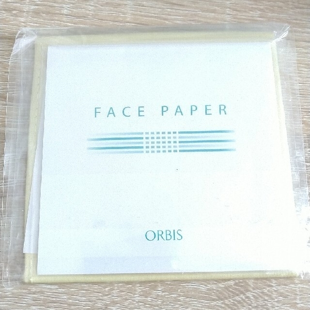 ORBIS(オルビス)のORBIS あぶらとり紙ケース&あぶらとり紙 非売品 オルビス　クーポン利用 コスメ/美容のメイク道具/ケアグッズ(あぶらとり紙)の商品写真